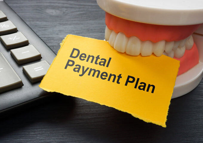 Flexible in-office payment plan options chart at Pecan Tree Family Dentistry